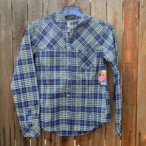 mountain Hard Wear women's tahoma hooded flannel